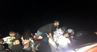 Bodrum açıklarında 62 düzensiz göçmen yakalandı