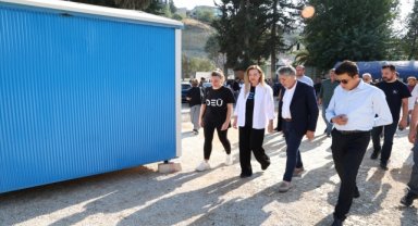 Dokuz Eylül Üniversitesi, depremzedeler için Hatay'da yaşam alanı kurdu