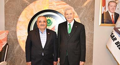 Eski Bakan İsmet Attilla’dan, Başkan Şahin’e Ziyaret