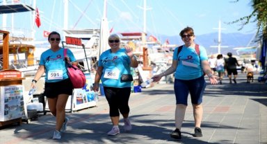 Fethiye'de kanser hastaları için "Yaşam İçin Yarış" koşusu yapıldı