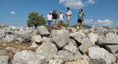 Kalinda Antik Kenti yürüyüş gruplarının uğrak noktası oldu