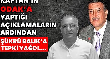 Kaptan’ın Odak’a yaptığı açıklamaların ardından Şükrü Balık’a tepki yağdı....