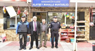 Manisa İl Emniyet Müdürü Aktaş'tan muhtarlara ve esnafa ziyaret