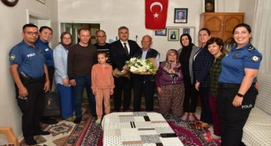 Manisa İl Emniyet Müdürü Aktaş'tan şehit ailesine ziyaret