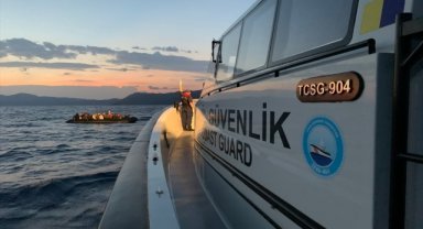 Muğla açıklarında 41 düzensiz göçmen kurtarıldı