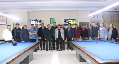 Sandıklı'da bilardo turnuvası düzenlendi