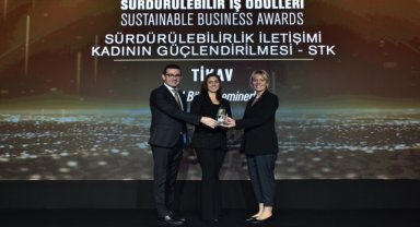 TİKAV'ın eğitim projesine "Sürdürülebilir İş Ödülleri 2023"ten ödül