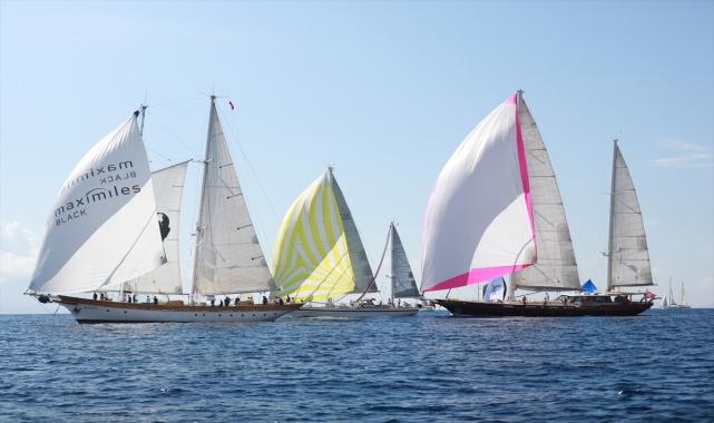 Yelkende "The Bodrum Cup"ın Metro Bodrum-Çökertme etabı başladı