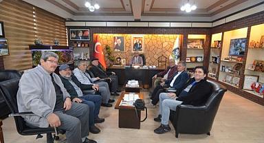 ZAFER MAHALLESİNDEN BAŞKAN DR. MUSTAFA ÇÖL’E ZİYARET