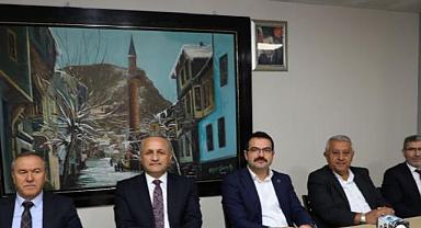 ZEYBEK BAŞKAN DİN GÖREVLİLERİNİ AĞIRLADI