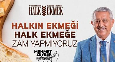 ZEYBEK BAŞKAN: “HALK EKMEĞE ZAM YAPMAYACAĞIZ”