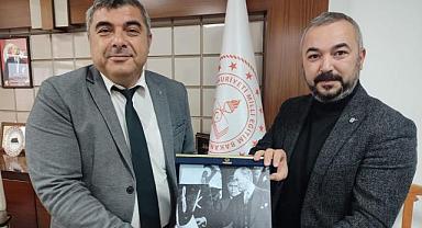 Afyon Beşiktaşlılar Derneği İl Milli Eğitim Müdürü ile işbirliği için görüştü.