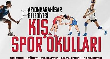 Afyonkarahisar Belediyesi, Çocuklara Yönelik Kış Spor Okulları Başlıyor