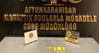 Afyonkarahisar'da uyuşturucu operasyonunda 2 kişi gözaltına alındı