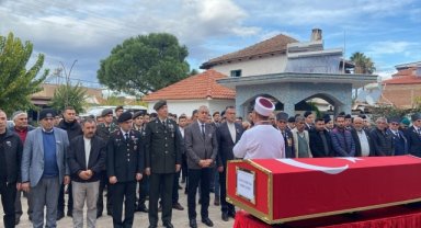 Alaşehir'de yaşamını yitiren Kore gazisi son yolculuğuna uğurlandı