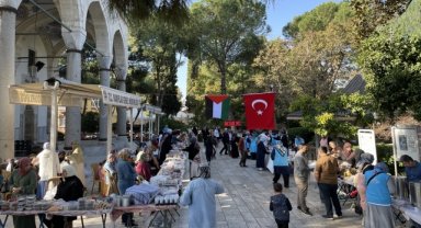 Aydın'da Filistinliler için kermes düzenlendi