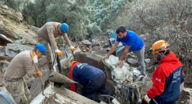 Aydın'da selde kaybolan kişiyi arama çalışmaları devam ediyor