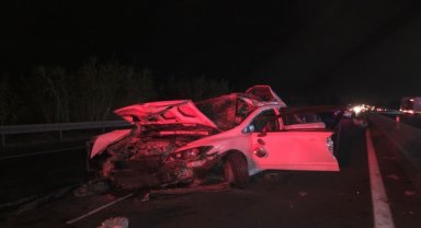 Aydın'da tırla çarpışan otomobilin sürücüsü öldü