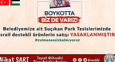 Belediye Başkanı Nihat Sarı'dan İsrail ürünlerine boykot çağrısı