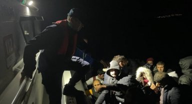 Bodrum açıklarında 84 düzensiz göçmen yakalandı