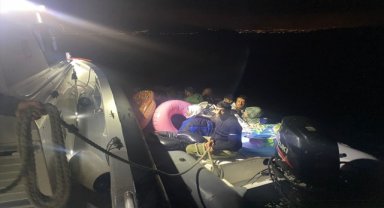 Bodrum'da 24 düzensiz göçmen yakalandı, 16 düzensiz göçmen kurtarıldı