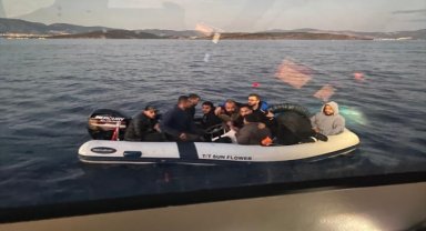 Bodrum'da 9 düzensiz göçmen yakalandı