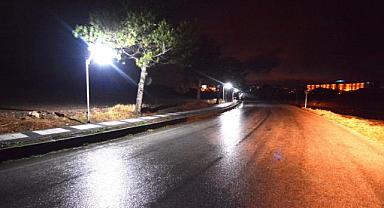 Hüdai Kaplıcaları'nda Aydınlatma Çalışması Tamamlandı