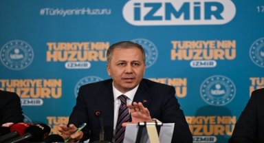 İçişleri Bakanı Yerlikaya, İzmir'de güvenlik toplantısı sonrası konuştu: