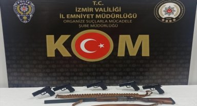 İzmir'de silah kaçaklığı operasyonunda 1 şüpheli tutuklandı