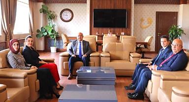 Meclis Başkanı, Dazkırı Kaymakamı ve AK Parti İlçe Başkanını Ağırladı