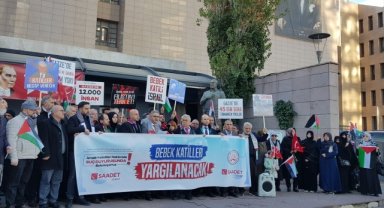 Saadet Partisi İzmir İl Başkanlığından İsrailli yöneticilere suç duyurusu