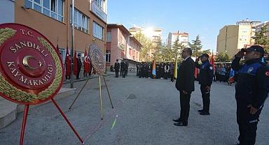Sandıklı Belediyesi, 10 Kasım Atatürk'ü Anma Günü Töreni düzenledi