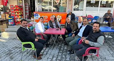 Serkan Koyuncu, İlçe ve Pazar Esnaflarını Ziyaret Etti