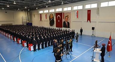 439 Polis Memuru Düzenlenen Törenle Mesleğe Adım Attı