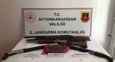 Afyonkarahisar'da uyuşturucu operasyonda 1 şüpheli yakalandı