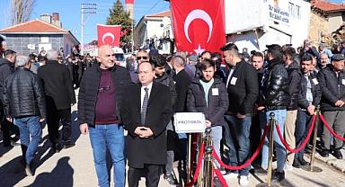 Afyonkarahisar'ın Yüreği Şehidini Uğurladı