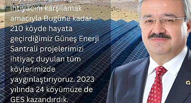Afyonkarahisar, Köylere Güneş Enerjisiyle İçme Suyu Sağlıyor