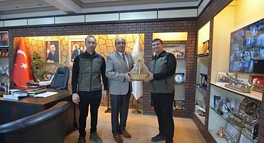 AFYONKARAHİSAR ORMAN İŞLETME MÜDÜRLÜĞÜNDEN BAŞKAN DR. MUSTAFA ÇÖL’E ZİYARET