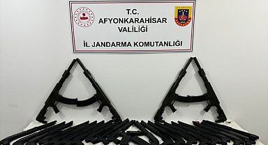 Afyonkarahisar'da silah kaçakçılığı operasyonunda bir şüpheli yakalandı