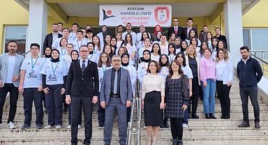Atatürk Anadolu Lisesinde Bilim Fuarı açıldı