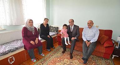 BAŞKAN DR. MUSTAFA ÇÖL TAZİYE VE GEÇMİŞ OLSUN ZİYARETLERİNE DEVAM EDİYOR