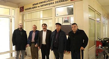 Belediye Başkanların'dan Engelliler gününde anlamlı ziyaret