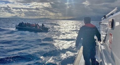 Bodrum açıklarında 136 düzensiz göçmen kurtarıldı