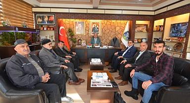 CANSUYU DERNEĞİNDEN BAŞKAN DR. MUSTAFA ÇÖL’E ZİYARET