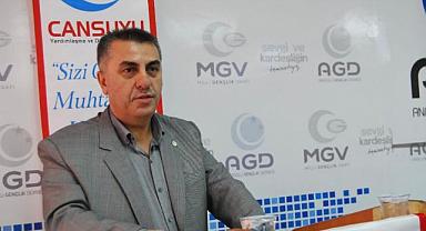 CANSUYU, İLÇE TEMSİLCİLERİ İLE BULUŞTU