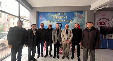 CHP Afyonkarahisar, İhsaniye İlçe Başkanlığı binasını ziyaret etti