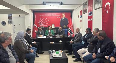 CHP Grup Başkanvekili Köksal, ilçelerin nabzını tuttu