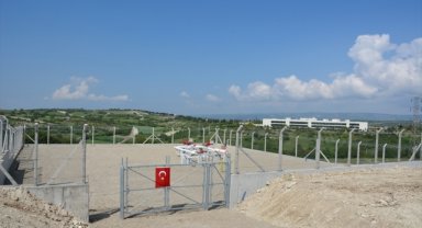 Demirci'de evlere doğal gaz verilmeye başlandı