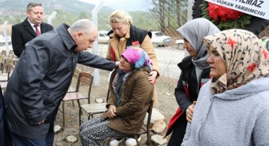 Denizli'de maden ocağındaki göçükte ölen işçi toprağa verildi
