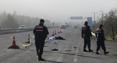 Denizli'de otomobilin çarptığı yaya hayatını kaybetti